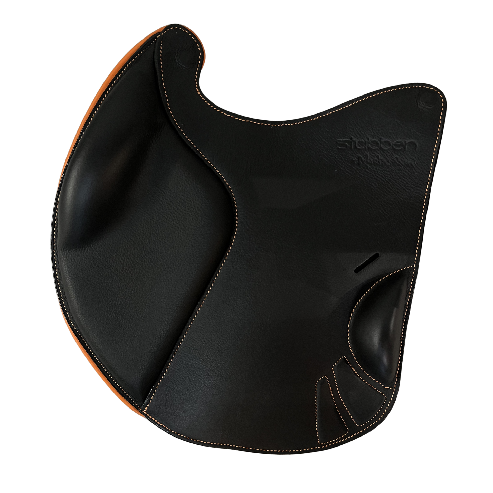 Saddle flap Jumping for REV saddle Black/ Orange