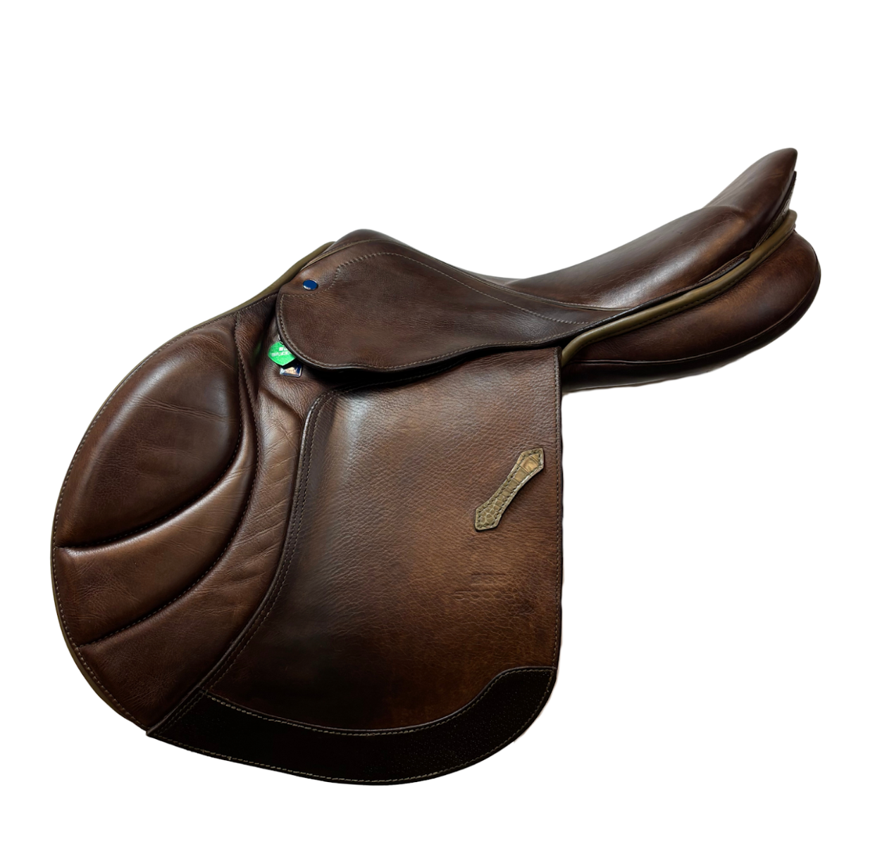 Jumping Saddle Portos 17,5" 29cm ebony