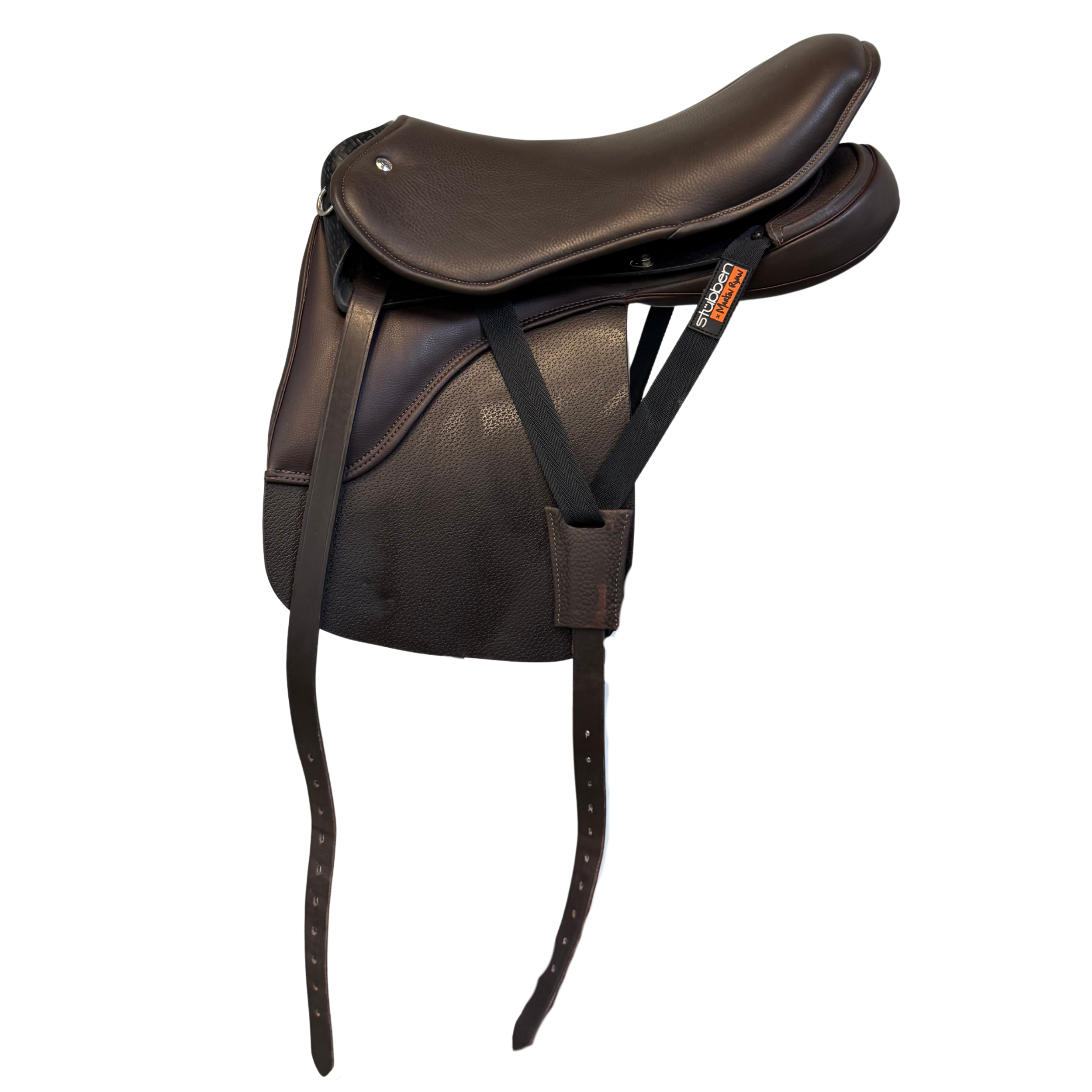 REV Sattel mit Spring Sattelblatt 17,5" one size ebony
