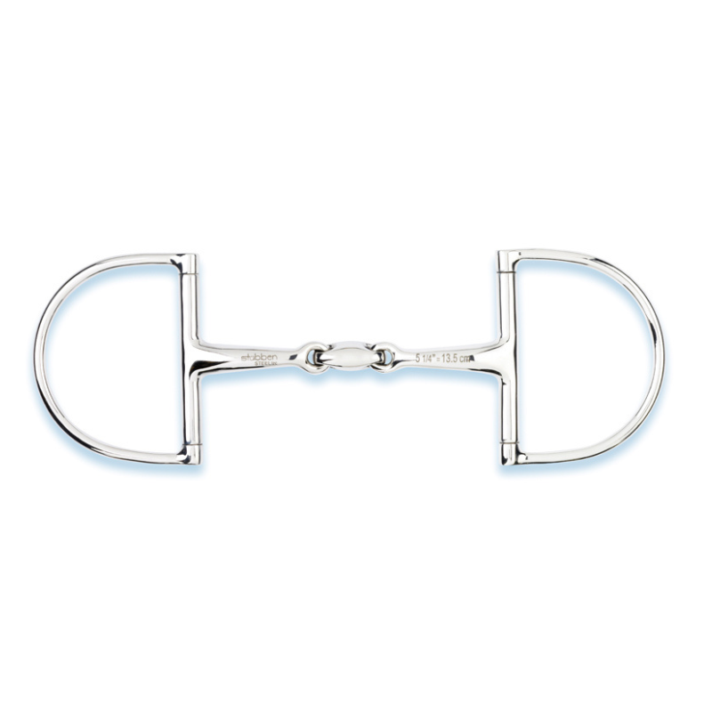 2251 Easy Control D-Ring Snaffle double jointed