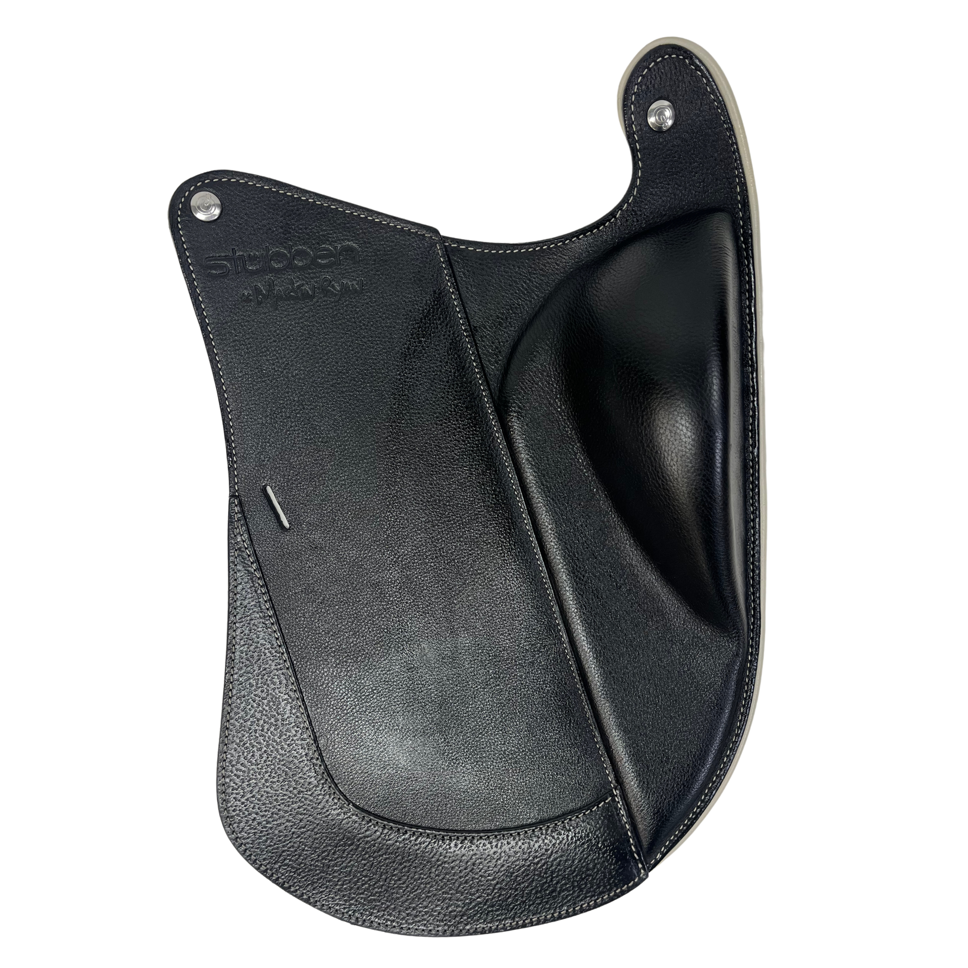 Saddle flap Dressage for REV saddle black/ white
