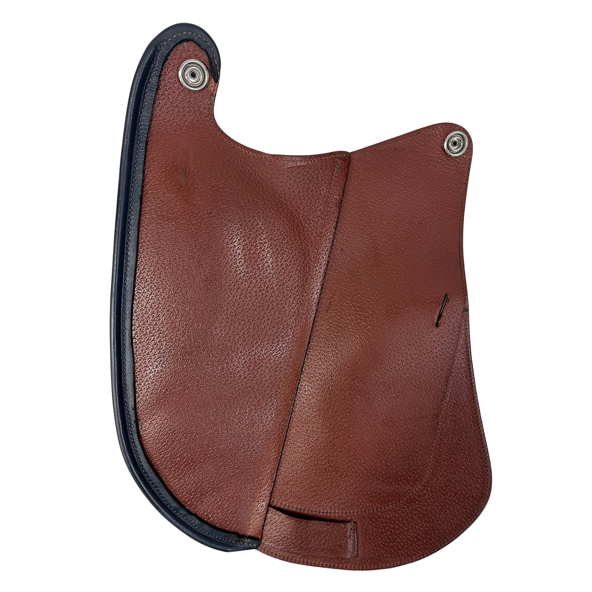 Saddle flap Dressage for REV saddle Redwood/ Navy Blue