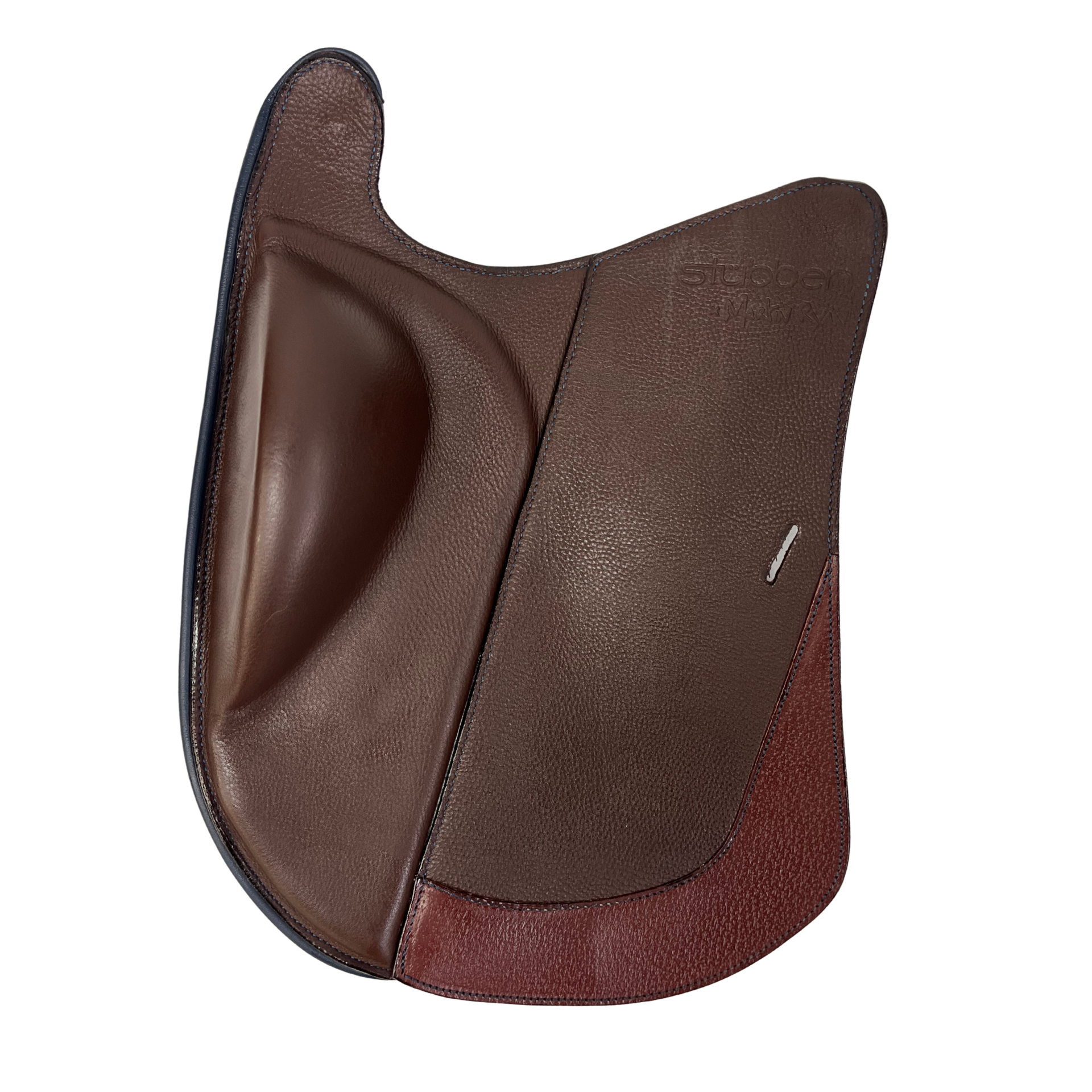 Saddle flap Dressage for REV saddle Redwood/ Navy Blue