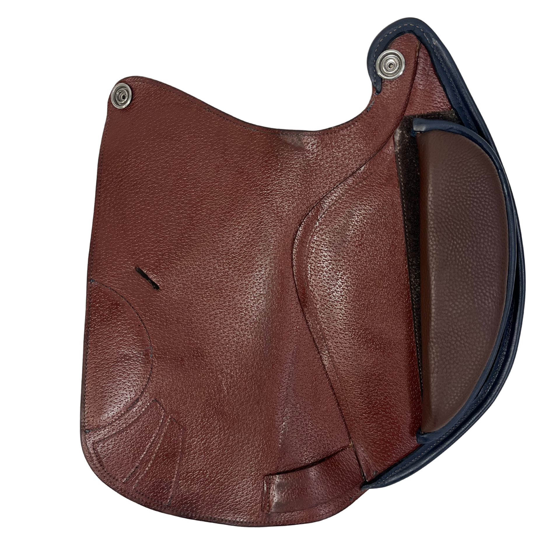 Saddle flap Jumping for REV saddle Redwood/ Navy Blue