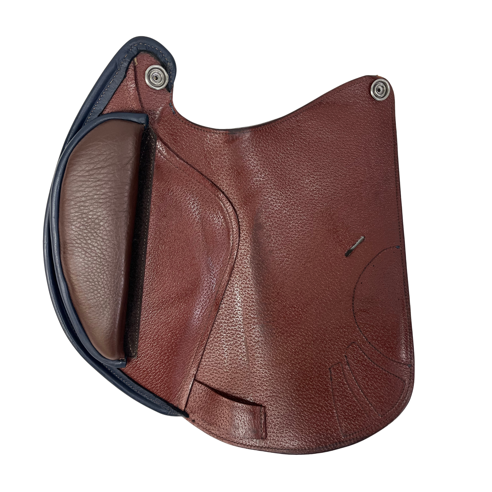 Saddle flap Jumping for REV saddle Redwood/ Navy Blue