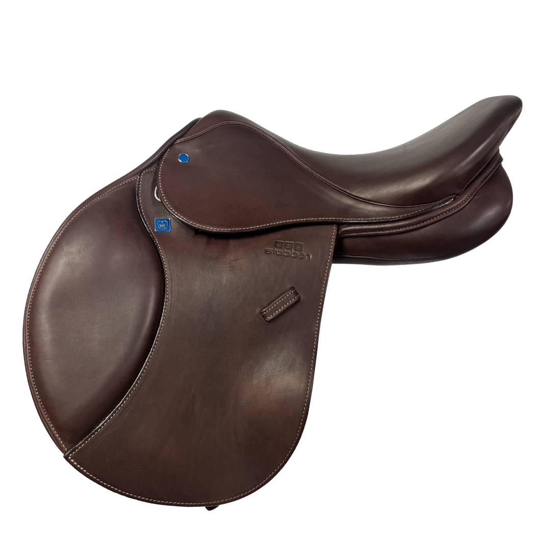 Junior Jumping Saddle Virginia 15,5" 31 cm ebony
