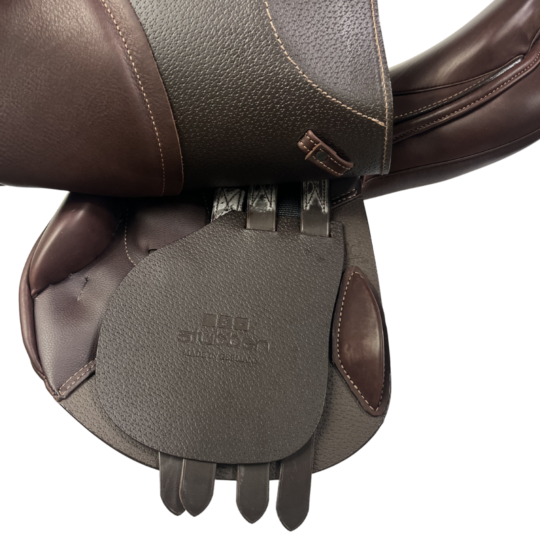 Junior Jumping Saddle Virginia 15,5" 31 cm ebony