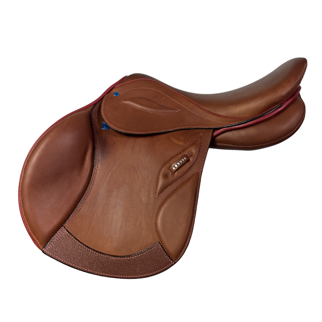 Jumping Saddle Phoenix Elite 17.5" 30cm tobacco