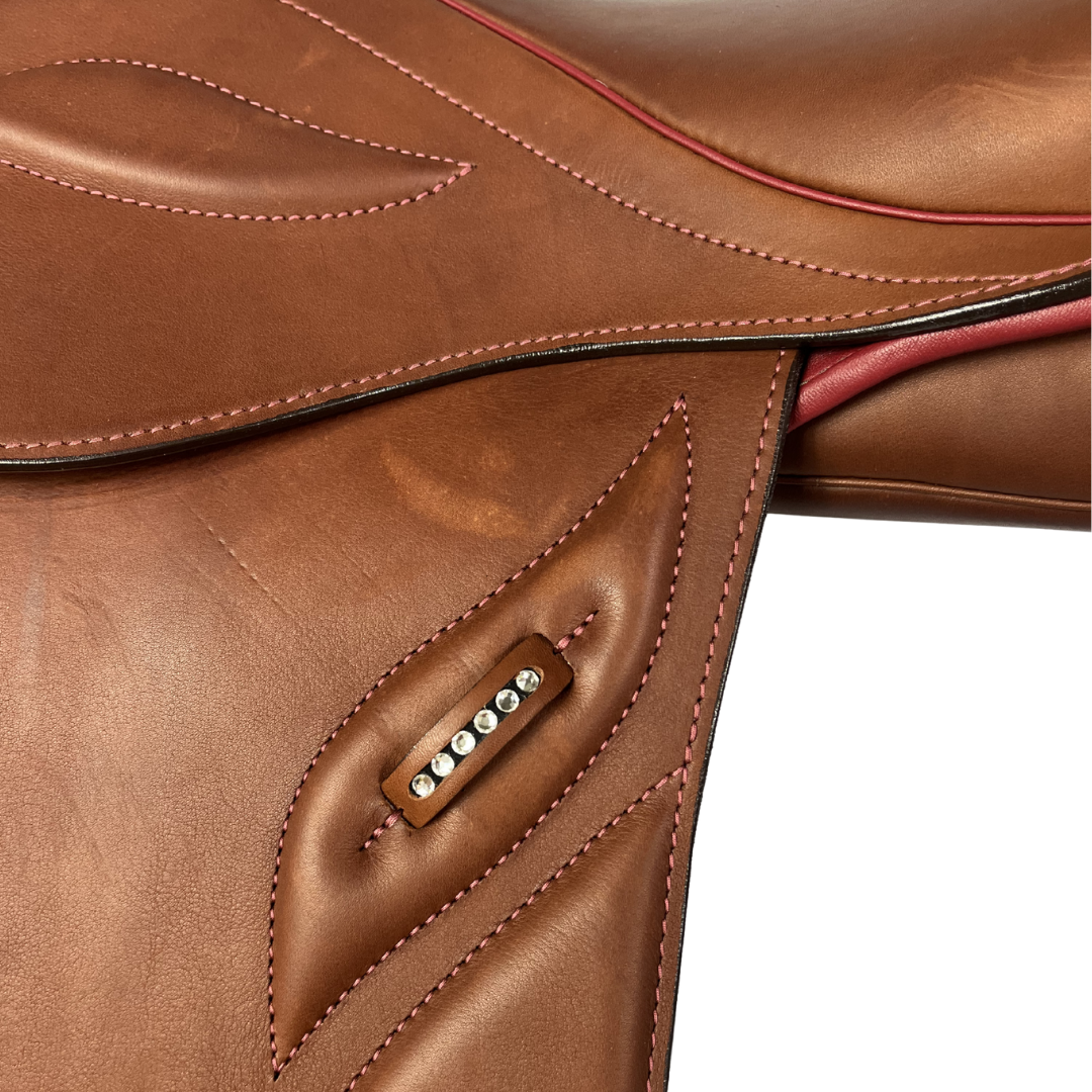 Jumping Saddle Phoenix Elite 17.5" 30cm tobacco