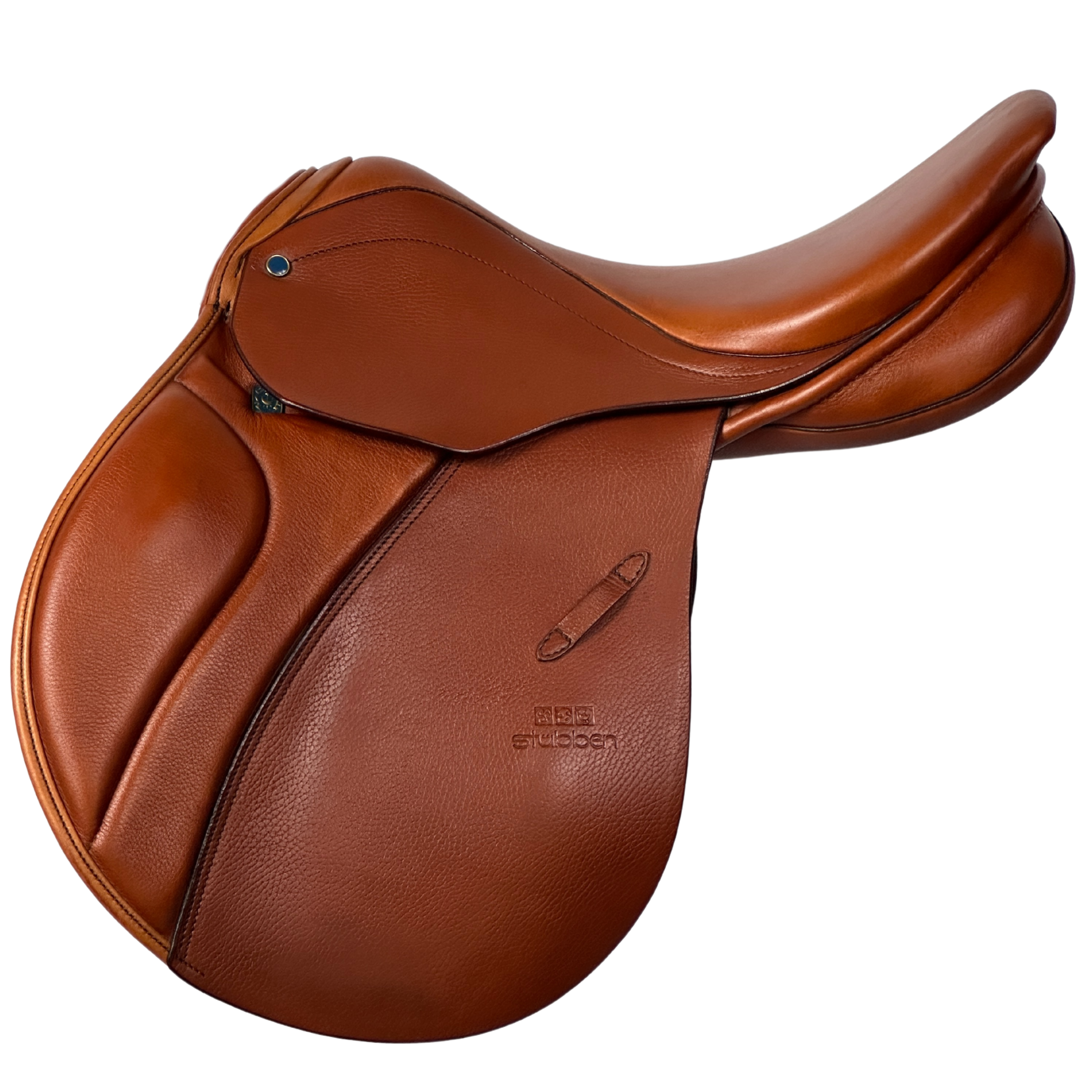 Youth Jumping Saddle Juventus 17,0" 30cm tobacco