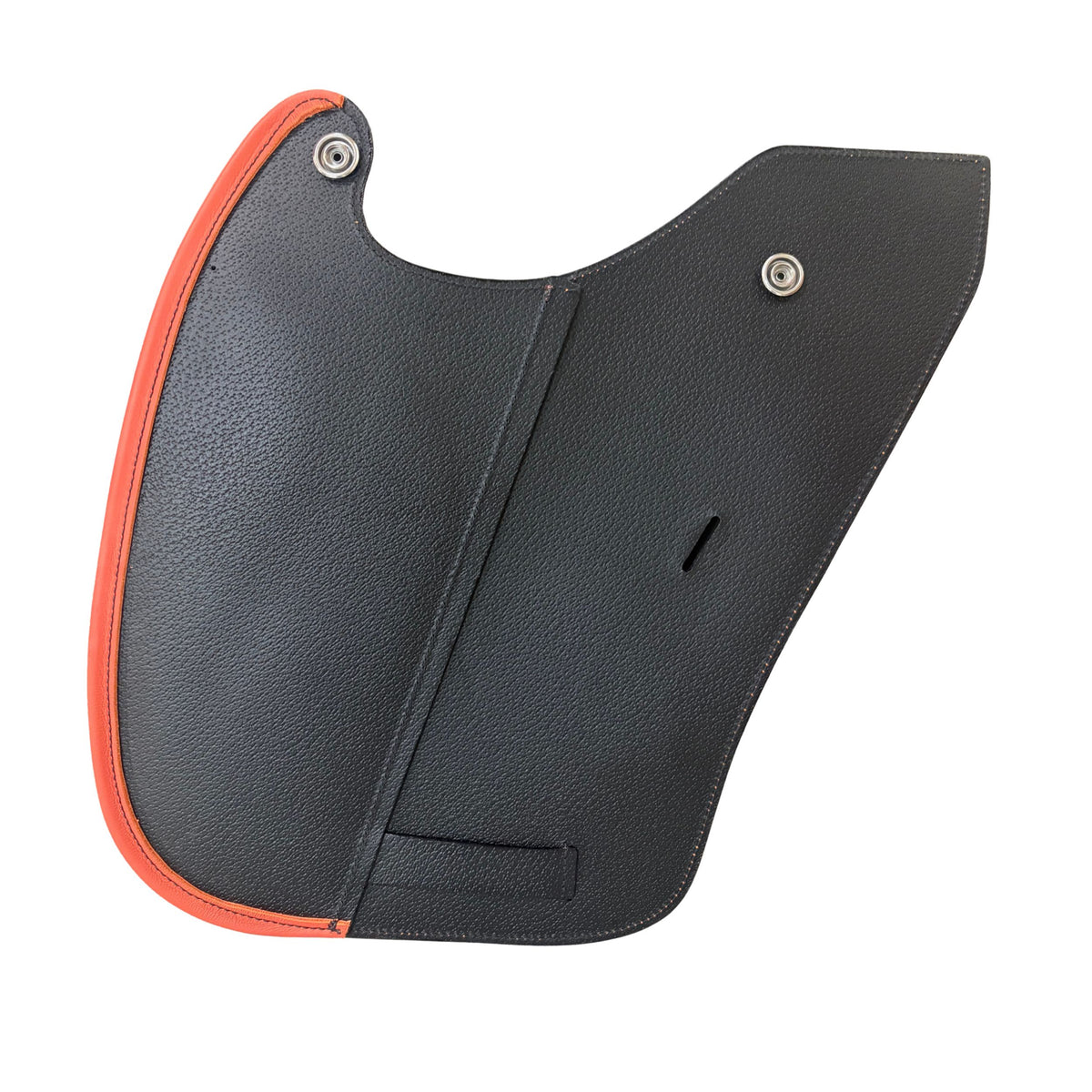 Saddle flap Trekking for REV saddle black/orange