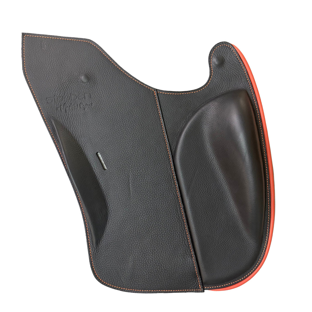 Saddle flap Trekking for REV saddle black/orange