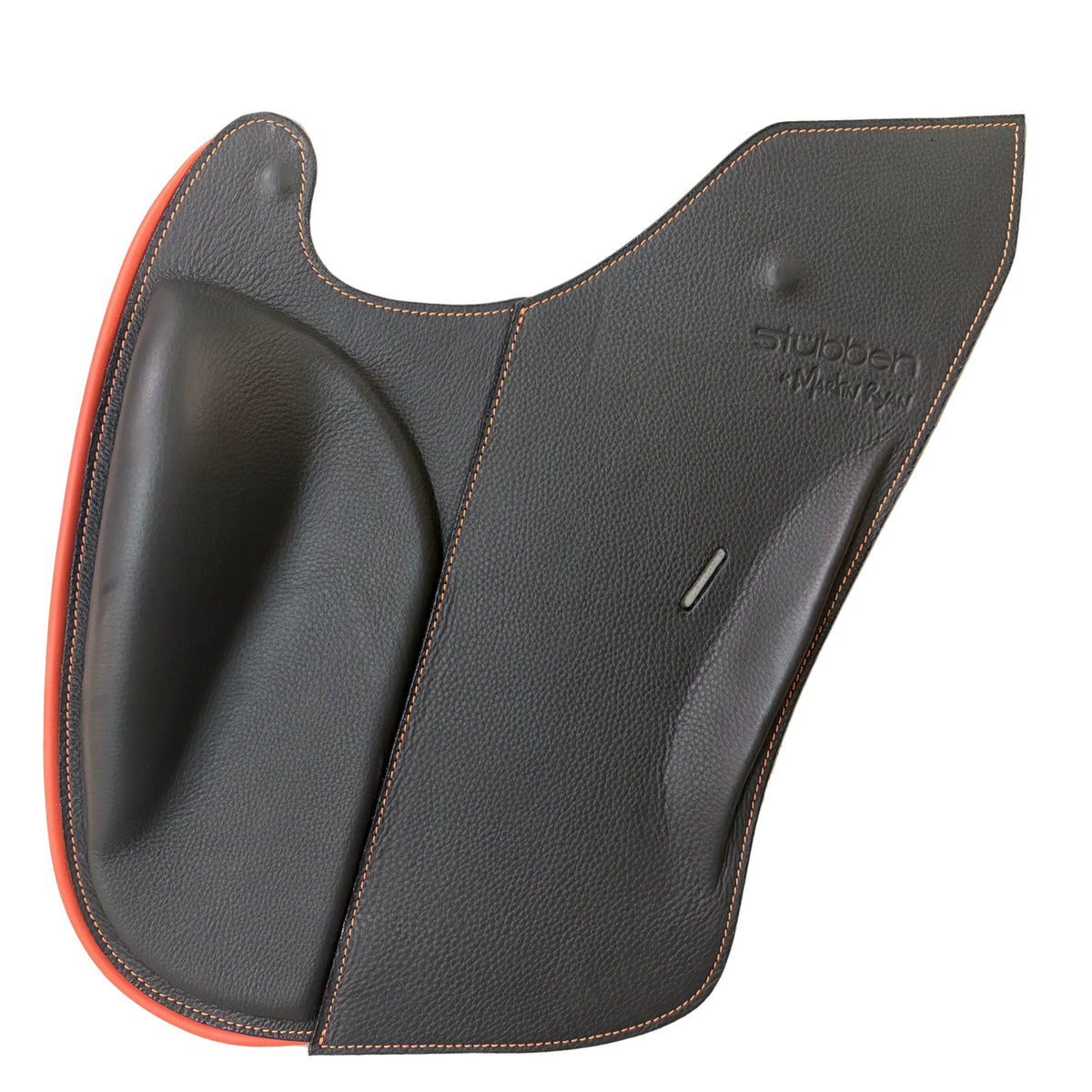Saddle flap Trekking for REV saddle black/orange