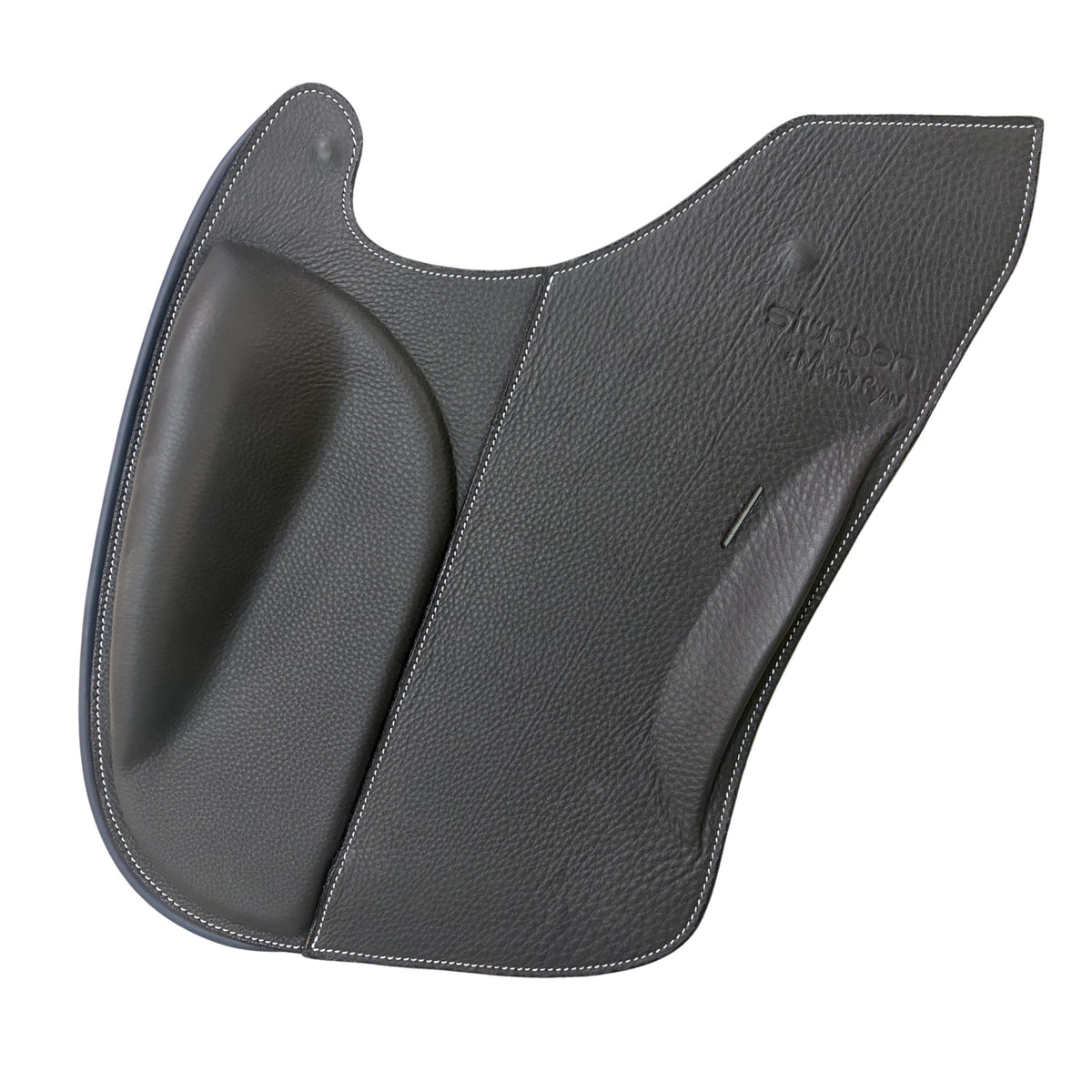Saddle flap Trekking for REV saddle black/navy/white stitching