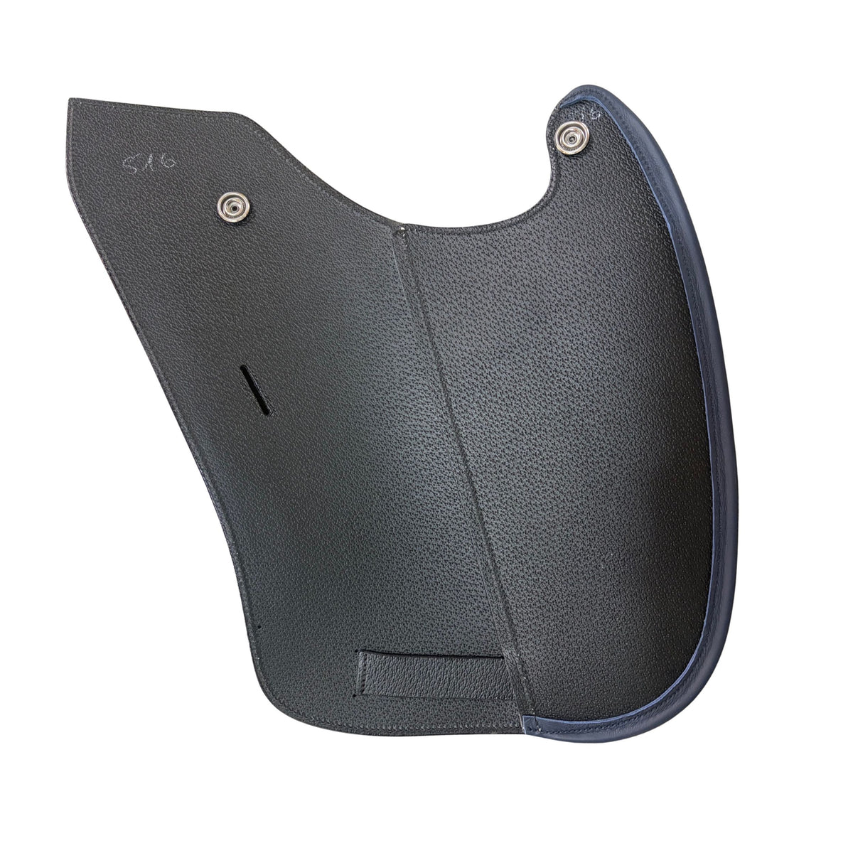 Saddle flap Trekking for REV saddle black/navy/white stitching