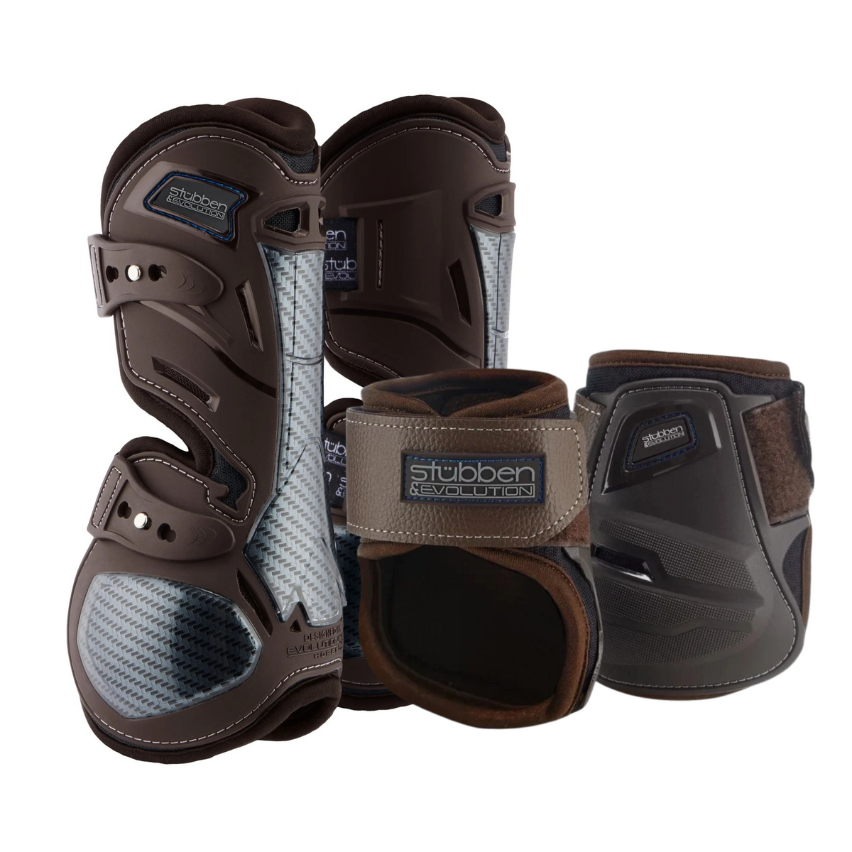Set Hybrid Carbon Tendon Boots & Fetlock Boots